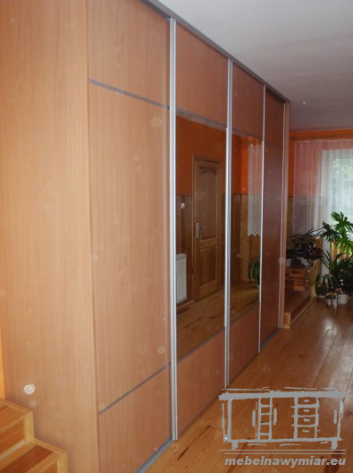 Szafa garderoby, mieszkanie prywatne, Bydgoszcz - mebelnawymiar.eu